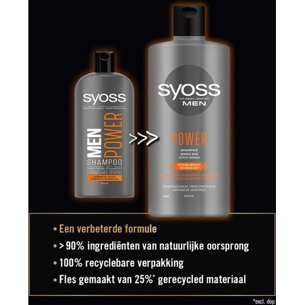Șampon Syoss Men Power, 440 ml