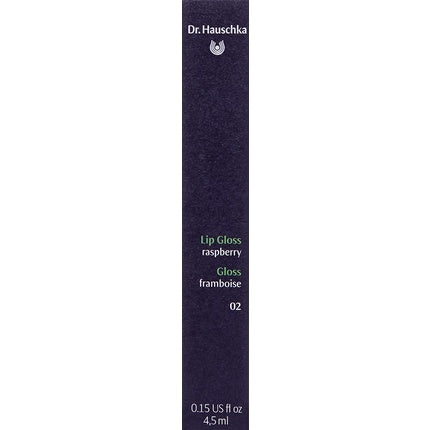 Luciu de buze, Dr. Hauschka, 02 Raspberry, roz