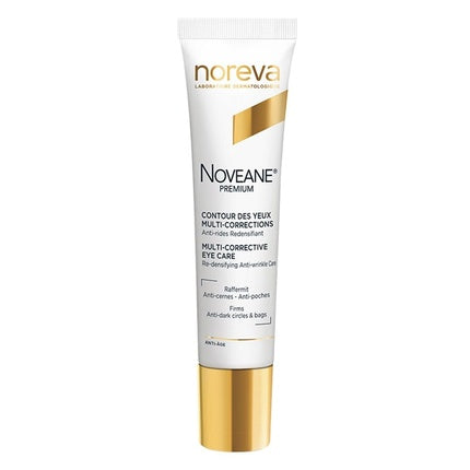 Crema Contur Ochi Noveane Premium, Multi-Corrective Eye Care, Alb/Auriu