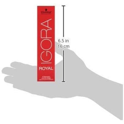 Vopsea permanenta par Schwarzkopf Igora Royal, 4-0, Saten Mediu, 60g