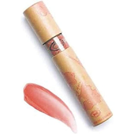 Gloss de buze, Caramel, model natural, roz