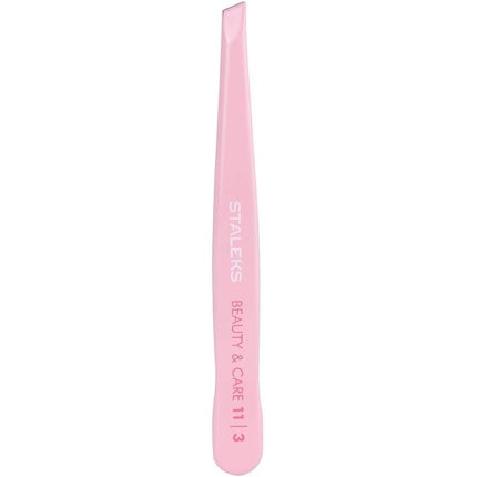 Pensetă sprâncene Staleks Pro TBC-11/3, vârf oblic