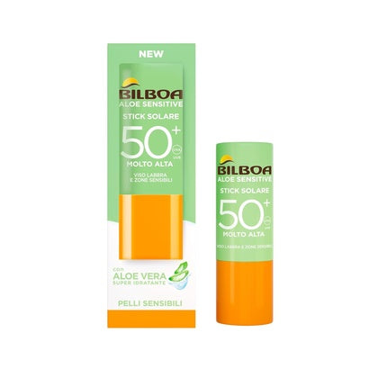 Stick protecție solară, Bilboa, SPF 50+, aloe vera, 12ml