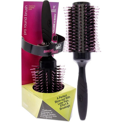 Perie Rotundă Wet Brush Pro, Negru, 3 Inch