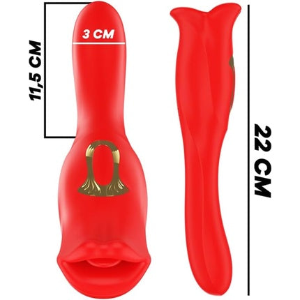 Masajer electric, Mia, Siena Triple Pleasure, vibratie