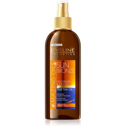 Eveline Intense Tan Oil 3 in 1, 150ml, Ambalaj cu atomizor