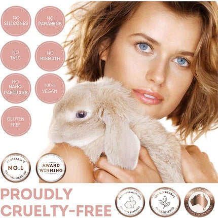 Fond de ten pudră, Nude By Nature, W4 Soft Sand, capacitate 90g