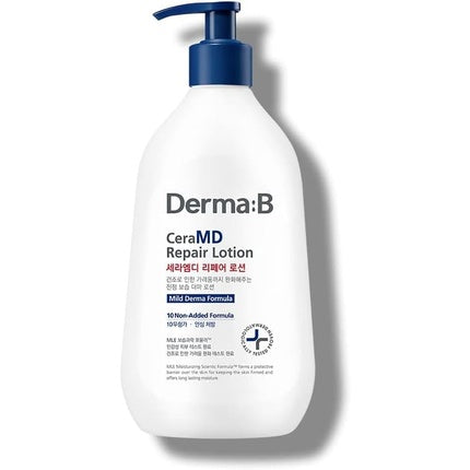 Derma B CeraMD Repair Lotion Unscented, 400ml