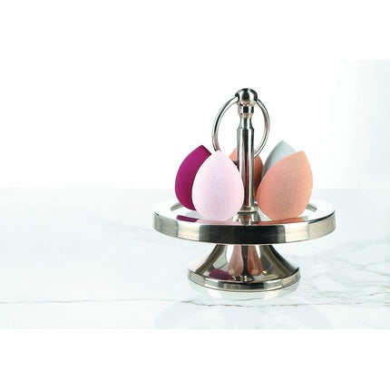 Set bureți machiaj, Tb Tools For Beauty, Lussoni, nuanțe roz și gri