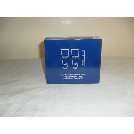 Set cadou parfum Mont Blanc Explorer Ultra Blue, 7.5ml, cremă față 30ml