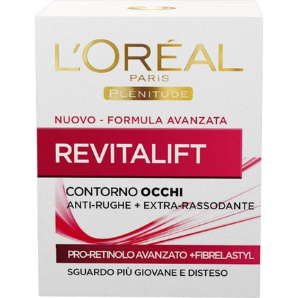 Cremă contur ochi anti-rid, L'Oréal, RevitaLift, 15ml