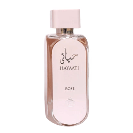 Fragrance World Hayaati Rose, Parfum de lux feminin, 100ml