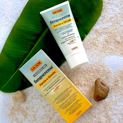 Crema Anti-Cellulite Guam, Fangocrema Pancia e Girovita, 150ml