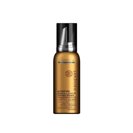 L'Oréal Professionnel SE Nutrifier Overnight Masque, Mască de păr cu glicerină și ulei de cocos, 100ml
