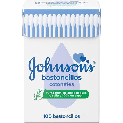 Bete de bumbac Johnson's, 100 buc