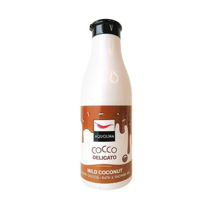Gel de duș și baie cu aromă de cocos - Aquolina, 500 ml