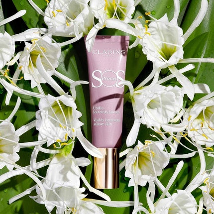 Cremă față, Clarins, SOS Primer, lavandă