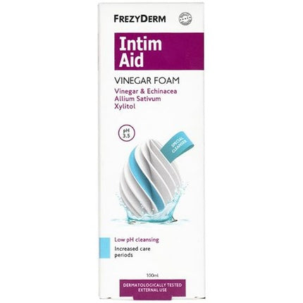 Spumă de curățare intimă Frezyderm Intim Aid Vinegar Foam, 100ml, pH 3.5