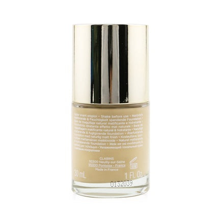 Fond de ten matifiant si hidratant, Clarins, Skin Illusion Velvet