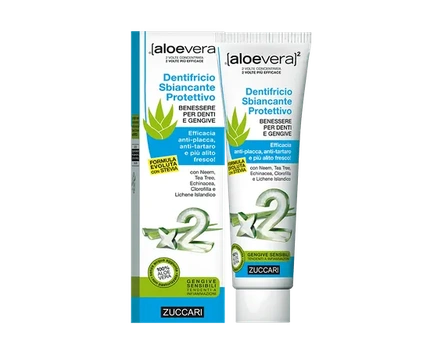 Dentifriciu Zuccari Aloe Vera Whitening Protective, 100ml