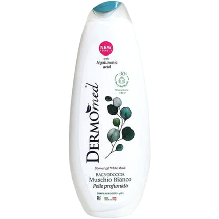 Gel de duș și spumant de baie, Dermomed, White Musk, 650ml