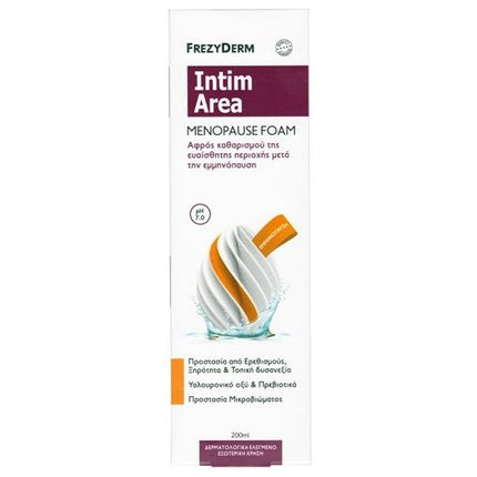 Spumă igienizare intimă, Frezyderm, Menopause Foam, 200ml, roz