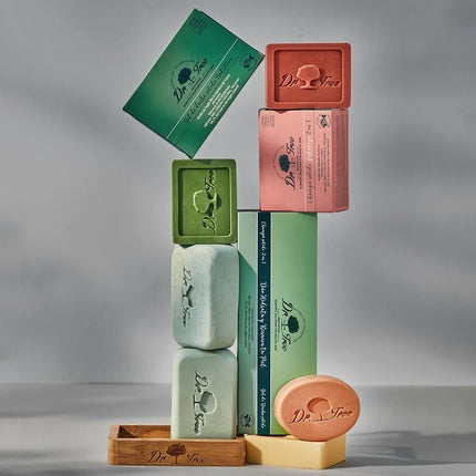 Set șampon solid și balsam Dr. Tree, 230g, utilizare frecventă