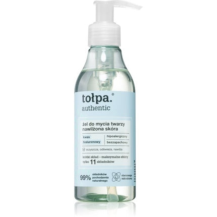 Gel curatare fata, Tołpa Authentic, hidratant, 195ml