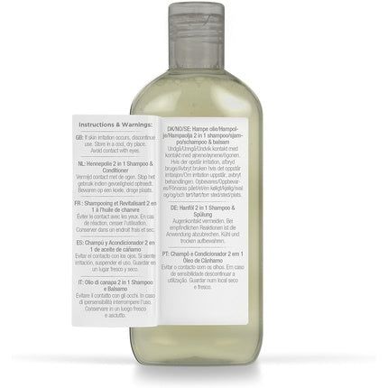 Șampon 2 în 1, Dr Organic, ulei de cânepă, 265ml