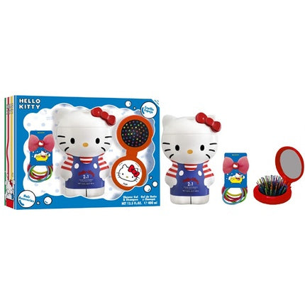 Set Curățare Copii, Ep Line Hello Kitty, Gel de Duș și Șampon 2in1, 400 ml