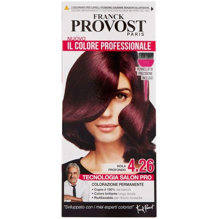 Vopsea permanentă păr, Franck Provost, 4.26 Violet Intens