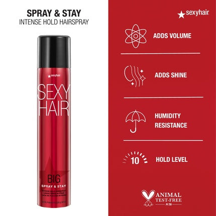 Spray fixativ SexyHair Big Spray & Stay Intense Hold, 9 fl oz