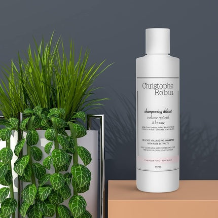 Șampon volumizant, Christophe Robin, extract de trandafiri, 250ml