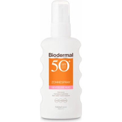 Spray protecție solară Biodermal SPF 50+, piele sensibilă, 175 ml