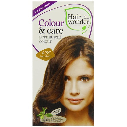 Vopsea de păr, Hair Wonder, Colour & Care, alun