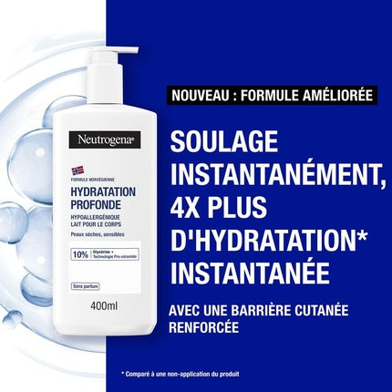 Loțiune hidratantă Neutrogena hipoalergenică 400ml