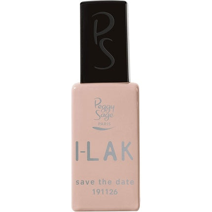 Gel Polish Peggy Sage I-LAK Save the Date, roz pudrat, 11ml