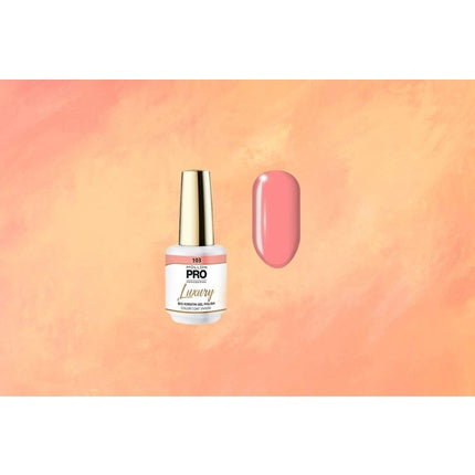 Lac Gel Mollon Pro Luxury 103 Beach Daiquiri, 8ml, roz piersică