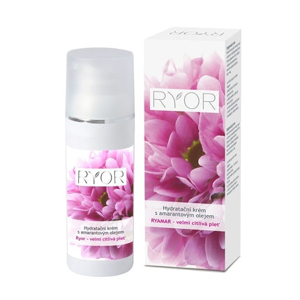 Cremă de zi Ryor cu ulei de amarant și filtre UV, 50ml
