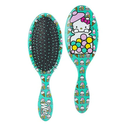 Perie păr, Wet Brush, Original Detangler, peri ultrafini, mâner ergonomic, albastru