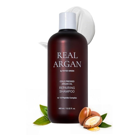 Șampon Reparare Argan Rated Green - Întărire pentru Păr Uscat, 383 g