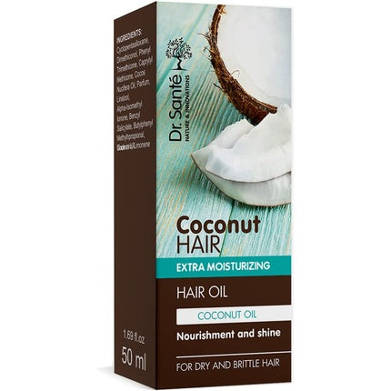 Balsam, Dr.Sante, Ulei de cocos extra hidratant, 100g