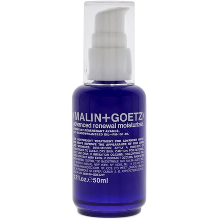 Cremă hidratantă, Malin + Goetz, Advanced Renewal, albastru, 50ml