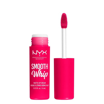 Ruj lichid, NYX, Smooth Whipe Mate, fuchsia fierbinte, 4ml