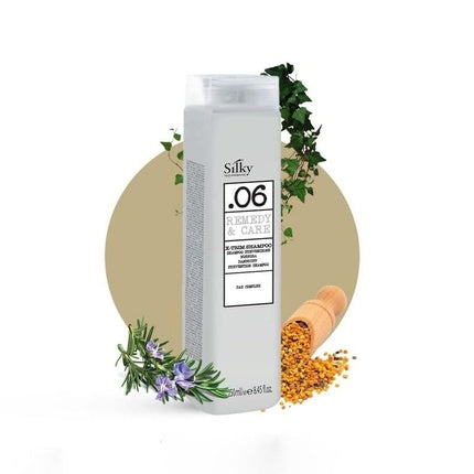 Șampon, Silky Technobasic, Anti-Mătreață, Microgranule, Extract Rozmarin, 250ml
