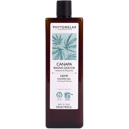 Gel de duș Phytorelax Hemp, 500ml, hidratant