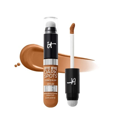 Serum Corector de Pete și Concealer, IT Cosmetics, Bye Bye Dark Spots, Tan Warm 44, 0.22 fl oz
