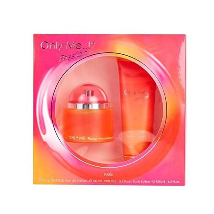 Set Cadou Parfum Only Me! Passion pentru Femei, EDP Spray 3.3oz + Loțiune pentru Corp 4.2oz