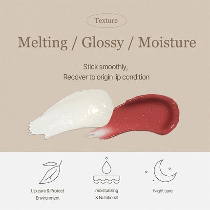 Balsam buze vegan Mixsoon, Melting Lip Balm, Clear, 20g