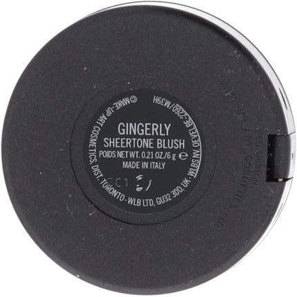 Blush Mac Sheertone Gingerly roz